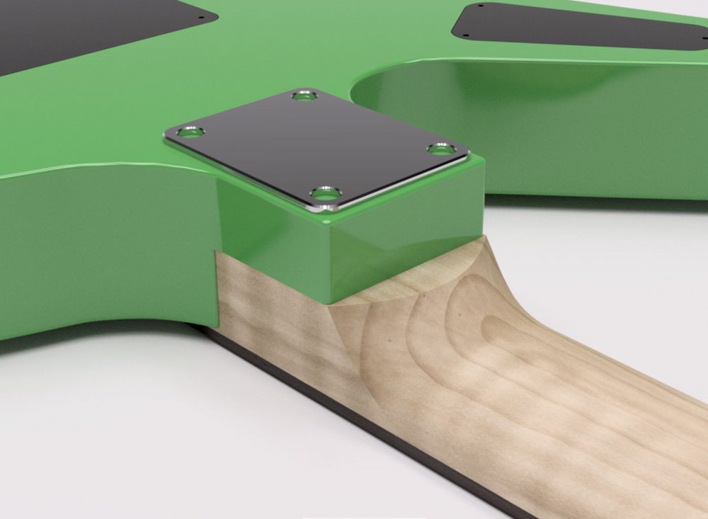 CAD Guitar Model – Dean ML (Custom)