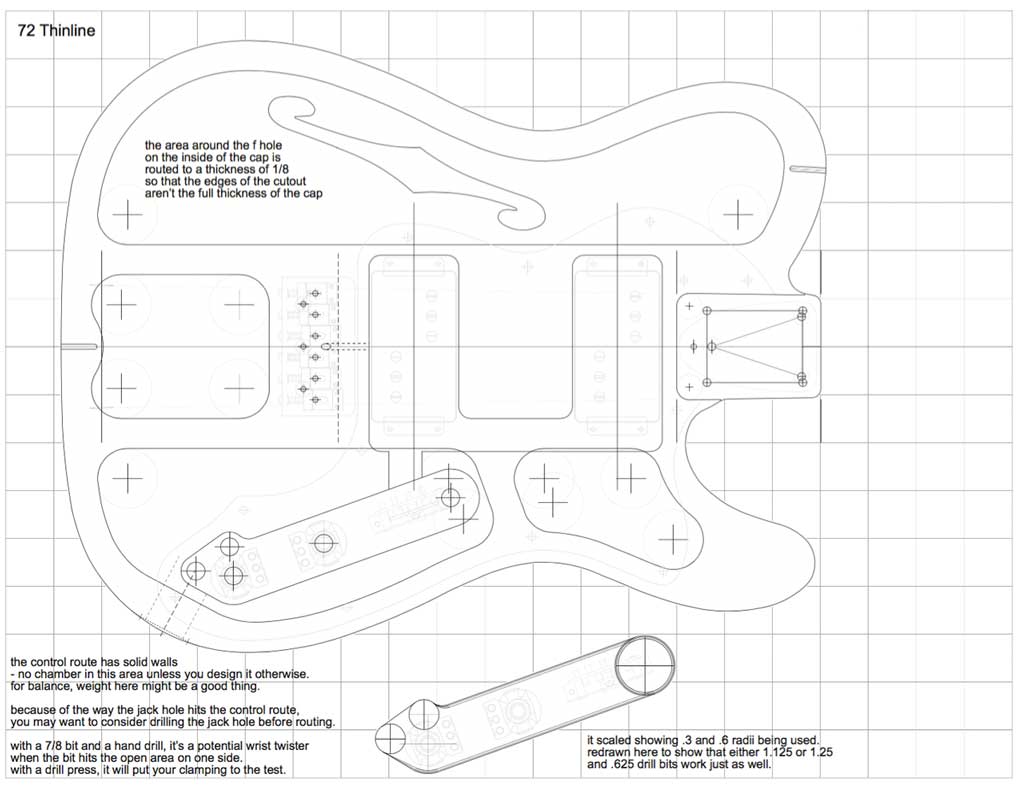 Fender Telecaster Guitar Templates Electric Herald