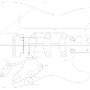 Fender Stratocaster Guitar Templates | Electric Herald