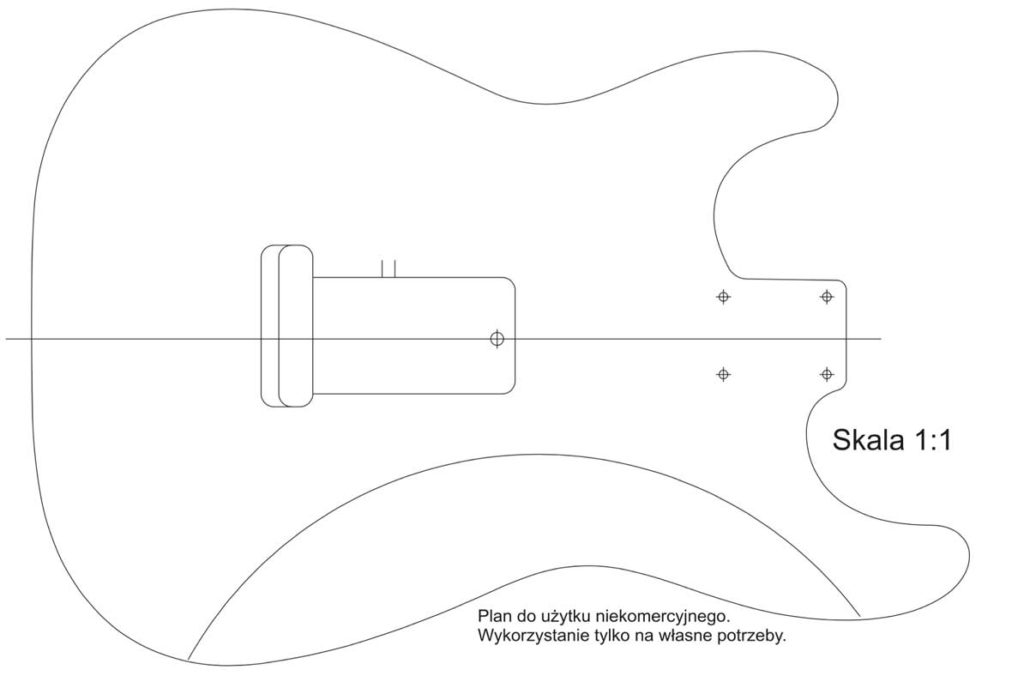 Fender Stratocaster Guitar Templates Electric Herald