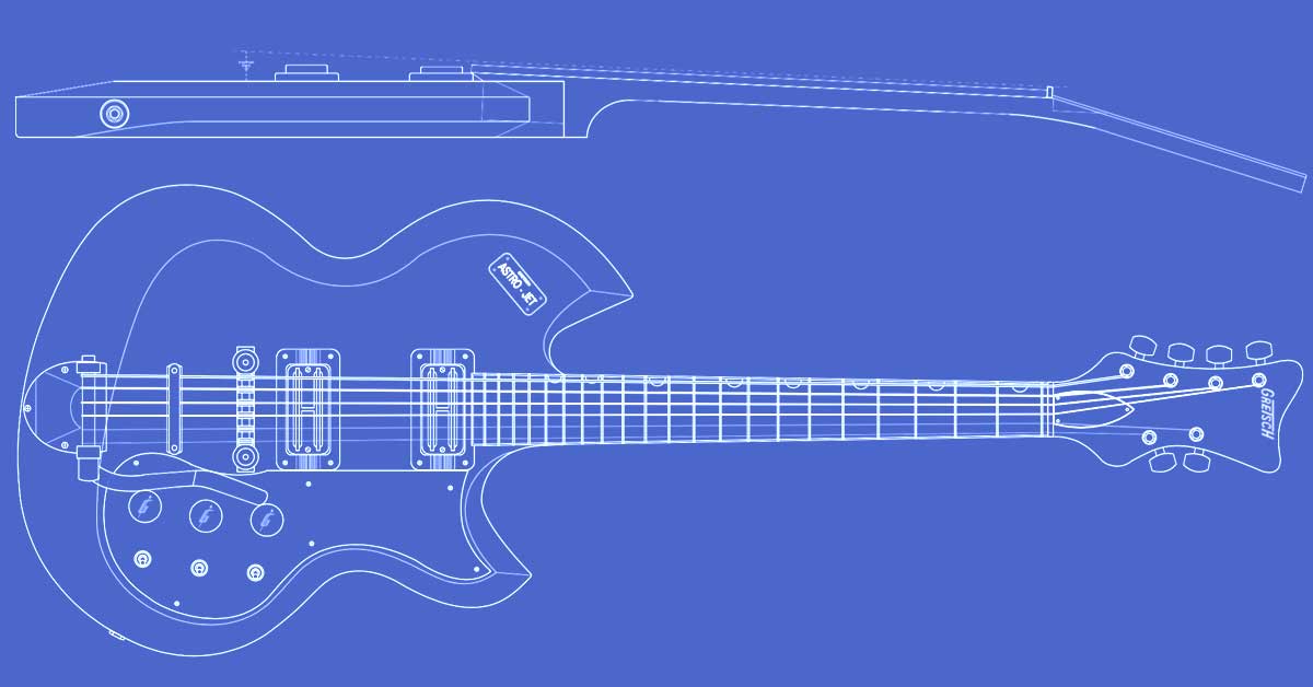 Gretsch Astro Jet Templates