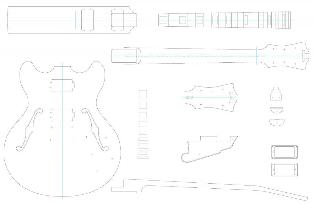 Guitar DXF - D'Angelico DC Deluxe