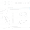 Guitar DXF - D'Angelico DC Deluxe