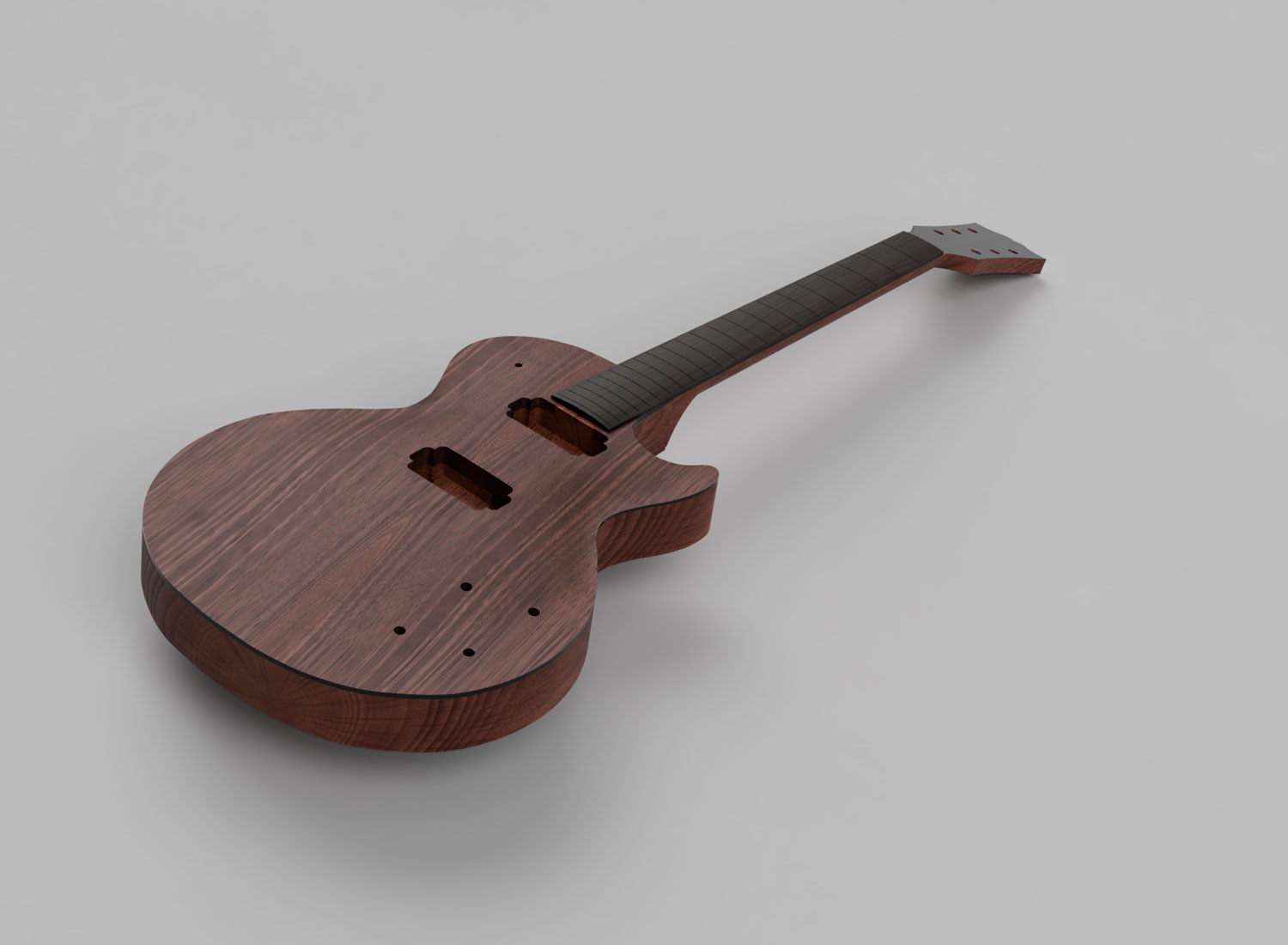 CAD Guitar Model - Gibson Les Paul