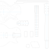 Guitar DXF - Gibson Les Paul Custom