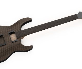 CAD Guitar Model - JTB-II