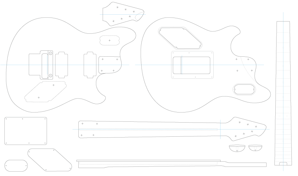 Guitar DXF - Peavey Wolfgang