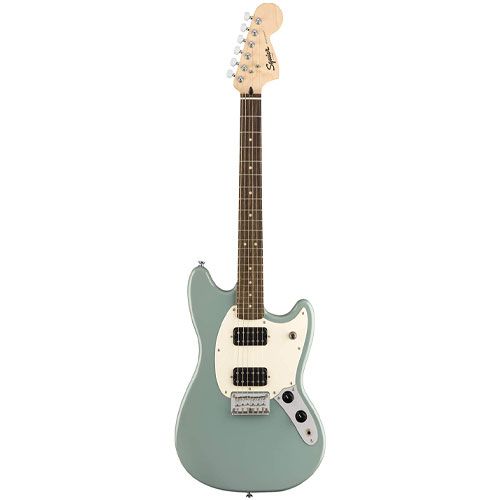 Squier Mustang guitar with H-H pickup configuration