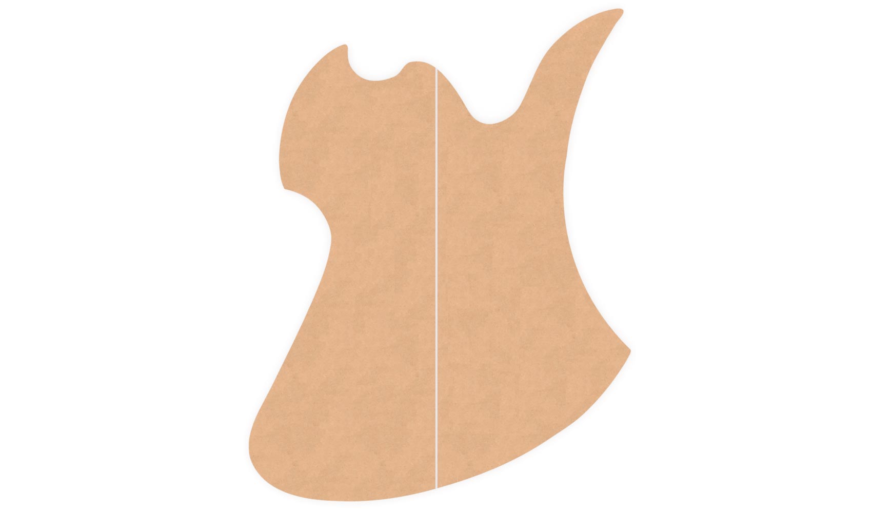 Guitar Body Template