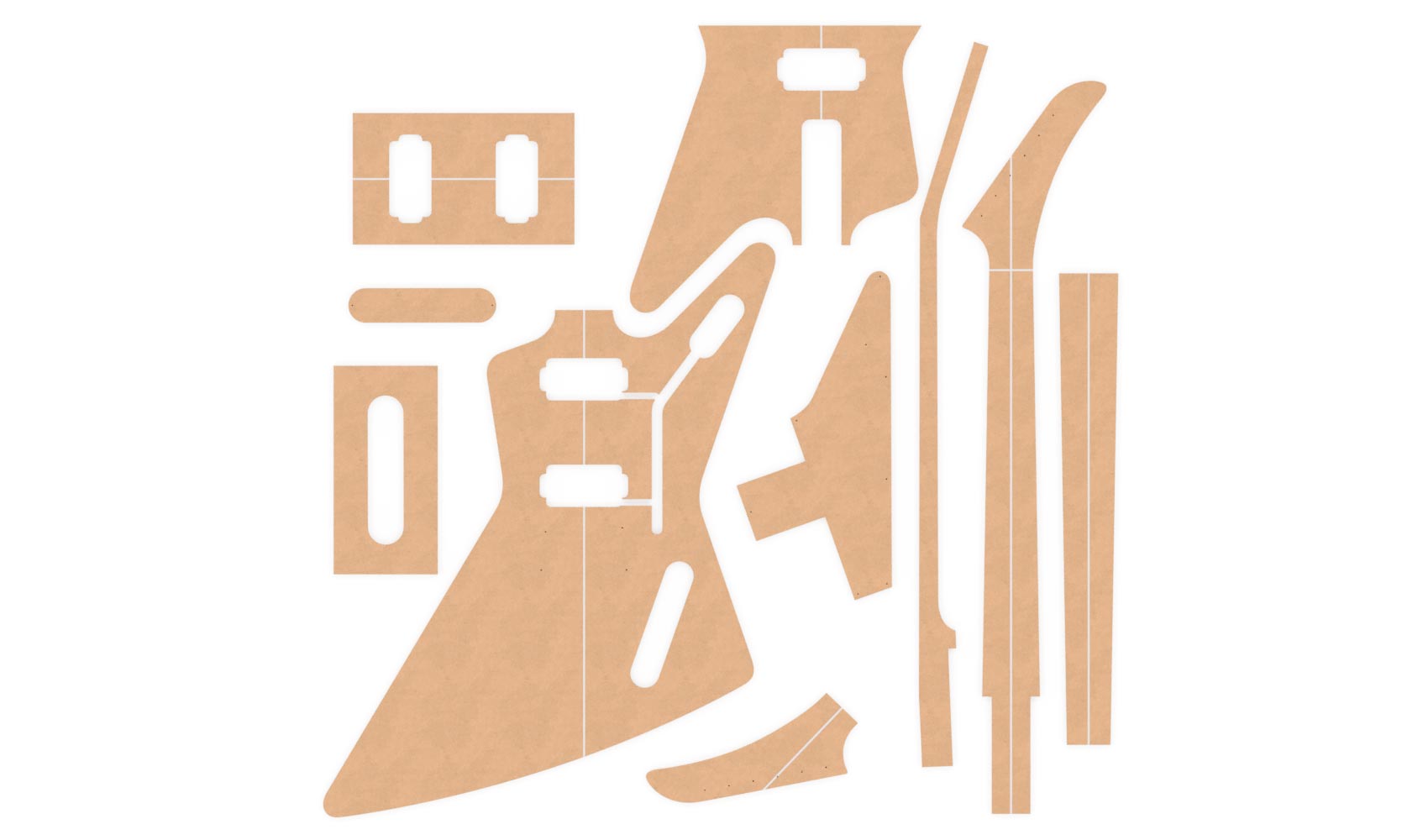Gibson explorer sales neck profile