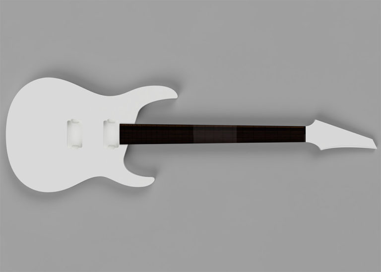 JTBII / Free CAD Files for an Original Guitar Model Electric Herald